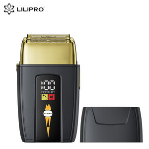 LILIPRO THE BLADE BARON S20, Afeitadora Eléctrica Profesional de Doble Lámina Recargable con Pantalla LED, para Barberos - Product Image 1