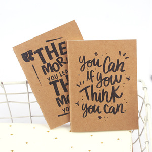 <span class=keywords><strong>2025</strong></span> khuyến mại sinh thái nâu đen Kraft máy tính xách tay A5 Kích thước ngang dòng thư in chủ đề may ràng buộc Tạp Chí kế hoạch cuốn sách - Product Image 3