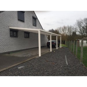 Support de voiture en aluminium pour bricolage Garages Abri de voiture en aluminium pour l'extérieur Abri de voiture pliant en aluminium - Product Image 6