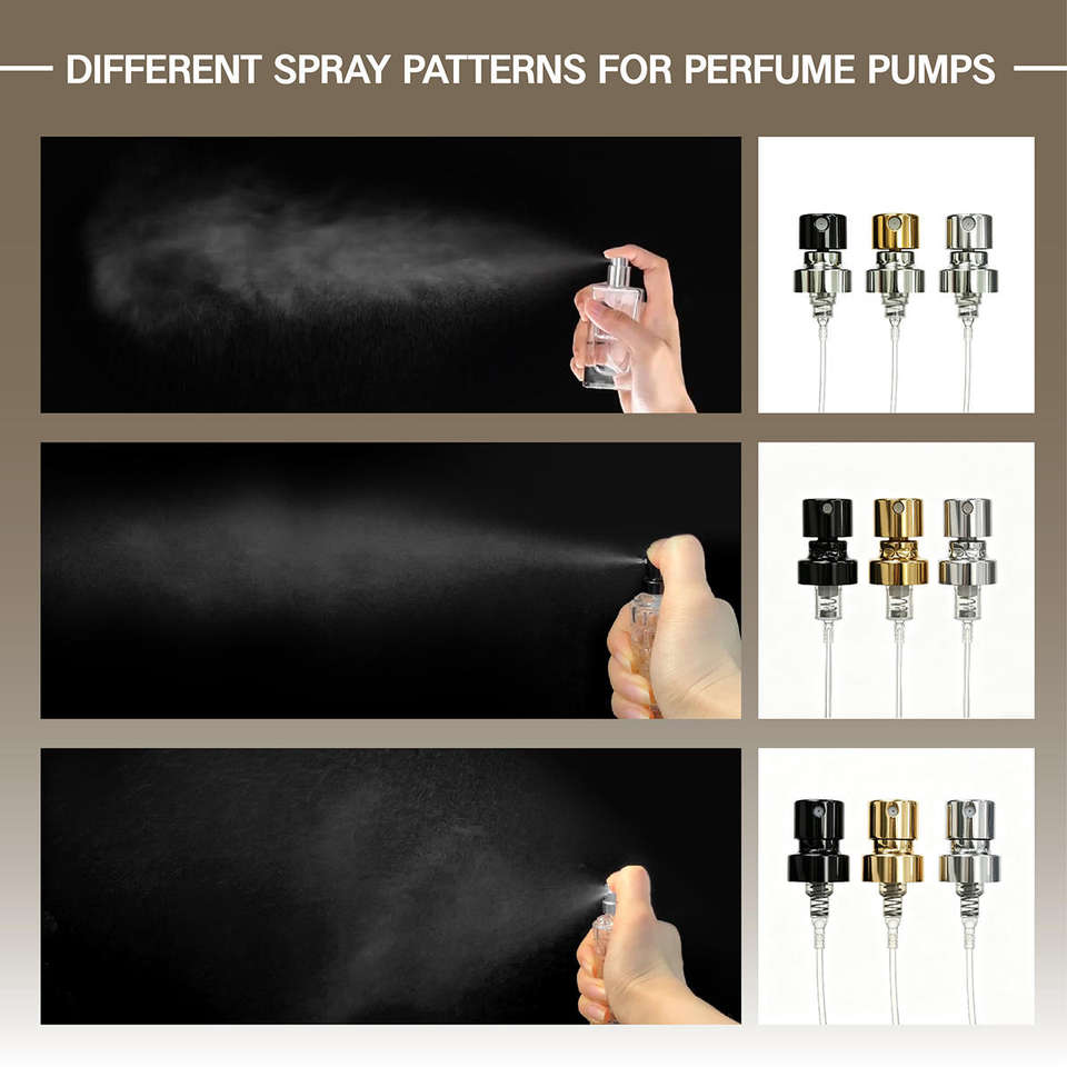 Premium Frost Glass Perfume Bottle Empty Portable Travel Refillable ...