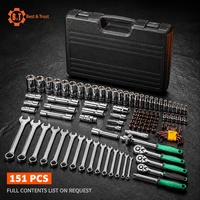 Prix d'usine Behappy – Jeu d'outils à main avec douilles à cliquet réversibles en acier allié certifié CE pour réparation automobile et domestique