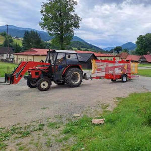 Nouvelle nacelle articulée remorquable RST L-414 à rotation 360°, 8-18m, 200kg, pour travaux de construction et d'entretien de toitures - Product Image 4