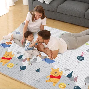 Baby crawling mat thickened tasteless XPE baby living room game floor mat household cushion children climbing mat