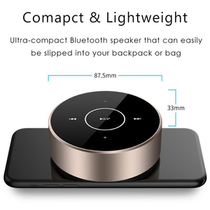 Haut-parleur <span class=keywords><strong>Bluetooth</strong></span> portable à écran tactile avec réduction du bruit Shock Sound Multitouch Subwoofer Petit haut-parleur - Product Image 4