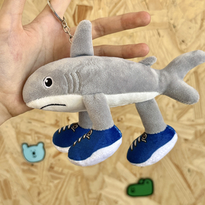 Petit porte-clés en <span class=keywords><strong>peluche</strong></span> Brainrot <span class=keywords><strong>Meme</strong></span> Tung Tung Tung Sahur en <span class=keywords><strong>peluche</strong></span> Juguete jouet italien Tralero Tralala en <span class=keywords><strong>peluche</strong></span> - Product Image 4