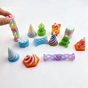 Vente flash : Jouets Push Pop imprimés en 3D, jouets anti-stress en spirale stéréo, jouets éducatifs de puzzle - Product Image 2