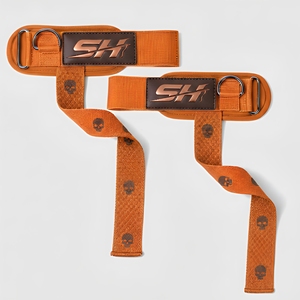 Sangles de levage unisexes SH Logo avec emballage personnalisé, tissu léger et doux pour la peau, équipement de gym multi-usages - Product Image 1
