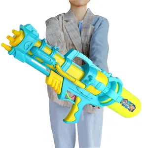 Customizable Kids Summer Outdoor Toys Super Power Shoot Plastic Big Water Gun