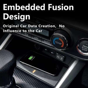 Cargador Inalámbrico Rápido Qi para Teléfono Móvil, Adaptador para Automóvil Fortuner, para Toyota Reiz/Raize - Product Image 3