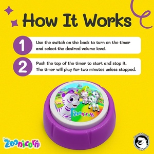 Temporizador de cepillo de dientes para niños, temporizador de 2 minutos para que los niños y bebés cepillen los dientes con luces y música - Product Image 3