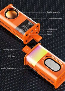 2024 Top Sale Portable Mini Wireless <b>Speaker</b> High Quality 3D Colorful <b>LED</b> Light Metal Material Battery-Powered for Computer Use - Product Image 6