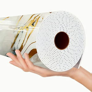 กระเบื้องติดผนังลายหินอ่อน PVC ยี่ห้อ YOTO สำหรับห้องน้ำ ห้องนั่งเล่น ฉากหลังทีวี ห้อง<span class=keywords><strong>ค</strong></span>รัว; วอลเปเปอร์กันน้ำ - Product Image 1