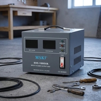 Stabilisateur de tension automatique monophasé vertical MSKJ 1000VA, régulateur de tension automatique AVR