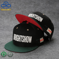 Casquettes de baseball à visière plate avec logo brodé 3D personnalisé OEM ODM, nouvelles casquettes originales ajustables à 5 panneaux pour les fêtes de rue