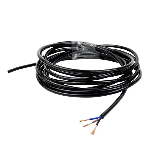 Flexible 3 Core Power Cord Cable H05vvf 0.75mm 1mm 1.5mm 2.5mm Low Voltage Electric Cable