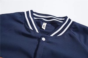 Customized Short Sleeve Baseball Jersey Breathable Wholesale Cotton Shirt Loose Fit with <b>Vintage</b> Style Screen Printed Design - Product Image 5