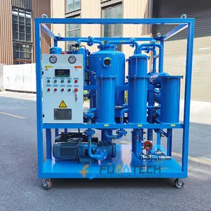 FUOOTECH Turbine Oil Filtration Machine Gas Turbine/Water Turbine/Steam Turbine Oil Purifier