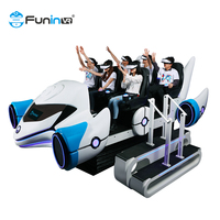 FuninVR Warship, Juego de Realidad Virtual, Simulador de Vuelo, Parque de Atracciones Interior, Simulador de Silla VR 360, Máquina de Juegos