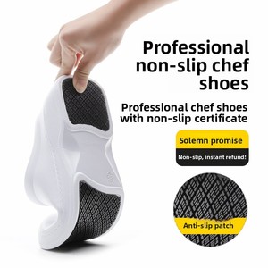 <span class=keywords><strong>Scarpe</strong></span> <span class=keywords><strong>da</strong></span> Chef in EVA Antiscivolo, Resistenti all'Olio, Traspiranti, Modello 2501 Leggero e Durevole per Hotel e Ristoranti - Product Image 3