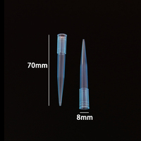 Embouts de pipette en plastique de laboratoire IKEME 10ul 100ul 200ul 5ml 10ml Embouts de micropipette jetables Embouts de pipette en plastique jaune
