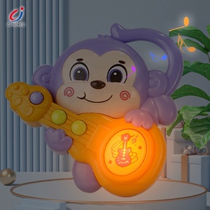 Chengji giocattoli musicali educativi per bambini attività giocando a <span class=keywords><strong>batteria</strong></span> simpatico giocattolo musicale scimmia con luci lampeggianti - Product Image 2