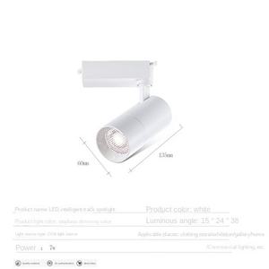 Spot COB super lumineux 12W 20W 30W 40W Lumière sur rail LED à intensité variable de haute qualité Corps en aluminium Ar111 Base Farmhouse Design - Product Image 2