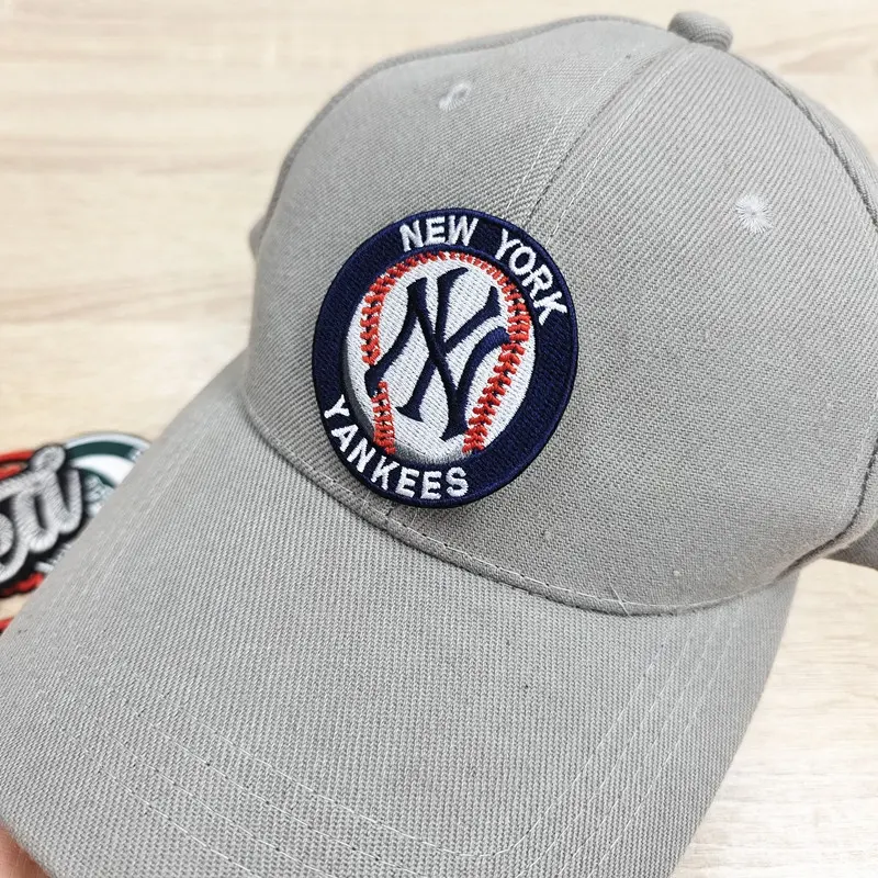 Direct factory price Wholesale embroidery iron on patch for hat patches team New York series patches