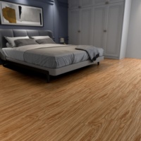 Revêtement de sol en PVC moderne de 5mm pour chambre à coucher de luxe Carreaux de vinyle auto-adhésifs imperméables et résistants à l'humidité Conception la plus récente