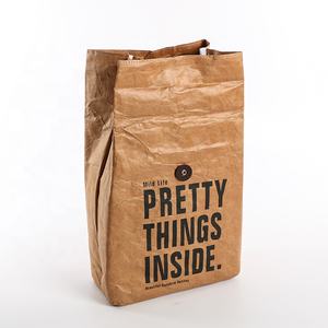 पर्यावरण के अनुकूल कस्टम वाटरप्रूफ टाइवीक दोपहर के भोजन के लिए 1 थर्मल बैग फोल्डेबल डुपॉन्ट पेपर इन्सुलेटेड कूलर टाइवीक ओम लंच बैग - Product Image 3