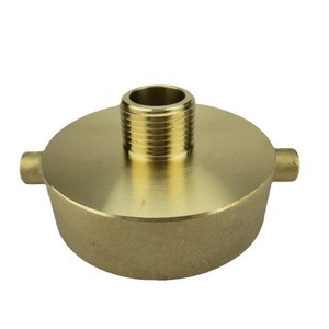 Fire Hydrant Hose Adapter 2-1/2 Inch NST NH Female To 3/4 GHT Copper Forging Durable Bulk Hose Connector - Product Image 1