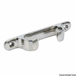 คลีทเรือสแตนเลส 316 ขนาด 125 มม. อุปกรณ์จอดเรือสำหรับเรือและเรือยอชท์ - Product Image 4