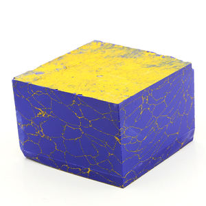 หินเทอร์ควอยซ์สังเคราะห์หลากสีแบบหยาบ ไม่ผ่านการเจียระไน สำหรับทำอัญมณีแบบเม็ดเดี่ยว - Product Image 5