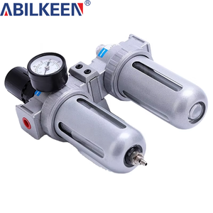 Ensemble filtre régulateur <span class=keywords><strong>d</strong></span>'air série SFC avec lubrificateur et séparateur de gouttelettes <span class=keywords><strong>d</strong></span>'<span class=keywords><strong>eau</strong></span> à <span class=keywords><strong>pression</strong></span> standard et purge manuelle - Product Image 6