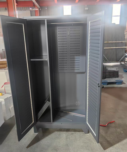 <span class=keywords><strong>ตู้</strong></span>เก็บของโลหะสำหรับใช้งานกลางแจ้งแบบหนาพิเศษ 2/3 ประตู กันน้ำ กันแดด กันการผุพัง กันค<span class=keywords><strong>ว</strong></span>ามชื้น <span class=keywords><strong>ตู้</strong></span>เก็บเครื่องมือ - Product Image 2