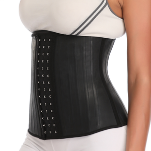 Ceinture <span class=keywords><strong>de</strong></span> maintien abdominale post-partum <span class=keywords><strong>de</strong></span> haute qualité <span class=keywords><strong>pour</strong></span> femmes, 3 rangées <span class=keywords><strong>de</strong></span> crochets, 25 baleines en acier - Product Image 1