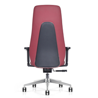 Directeur patron PDG Mobilier de bureau exécutif commercial moderne personnalisé Chaise de bureau à dossier haut en cuir PU