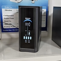Purificateur d'eau RO 600GPD avec robinet d'eau chaude instantanée et distributeur multi-températures