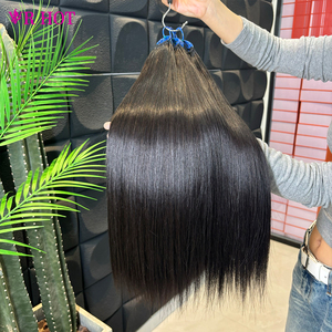 Extensions de <span class=keywords><strong>cheveux</strong></span> humains au crochet, lisses et naturelles, faciles à installer, légères, respirantes, parfaites pour les nœuds Miracle - Product Image 3