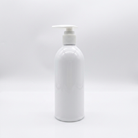 Bouteille pompe à lotion PET 360 ml, logo personnalisé, contenant cosmétique polyvalent pour lotion, désinfectant pour les mains, liquide, emballage OEM en gros