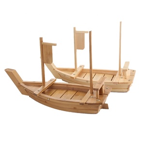 Grado superiore naturale di bambù barca di sushi - Product Image 1