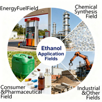Éthanol Anhydre C2H6O CAS 64-17-5 - Solvant de Qualité Industrielle pour le Nettoyage Électronique, la Fabrication d'Encres et la Dissolution des Résines
