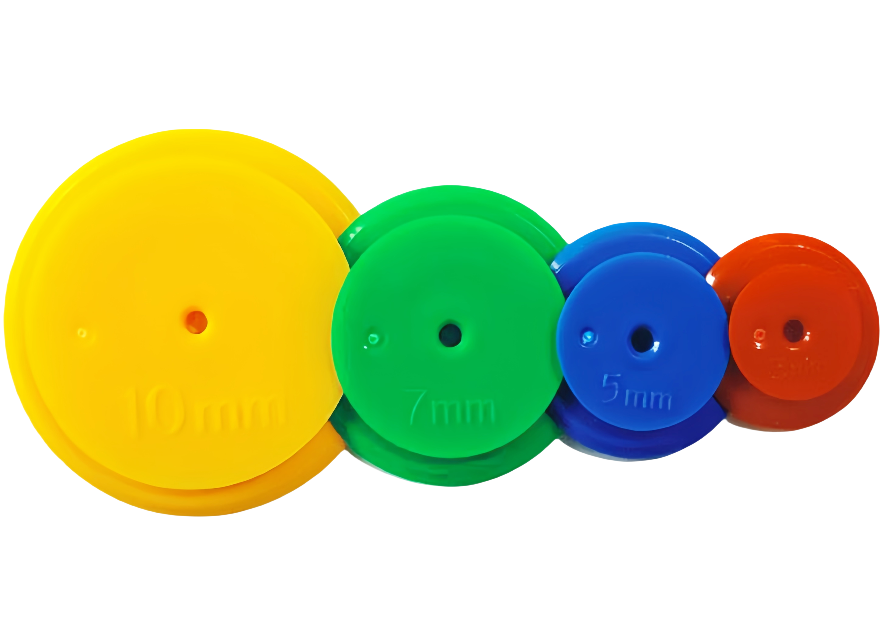 Bleu/rouge/vert/jaune