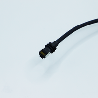 JIANGJI konduktor tembaga kustom CAT6 V3 jaringan Data tahan air untuk penggunaan industri Starlink Gen 3 Model Cable3