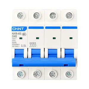 CHINT NXB-63 series circuit breakers D Type MCB 1A 2A 3A 4A 6A 10A 16A 20A 25A 32A 40A 50 amp 63a Hot sale Low Price air Switch