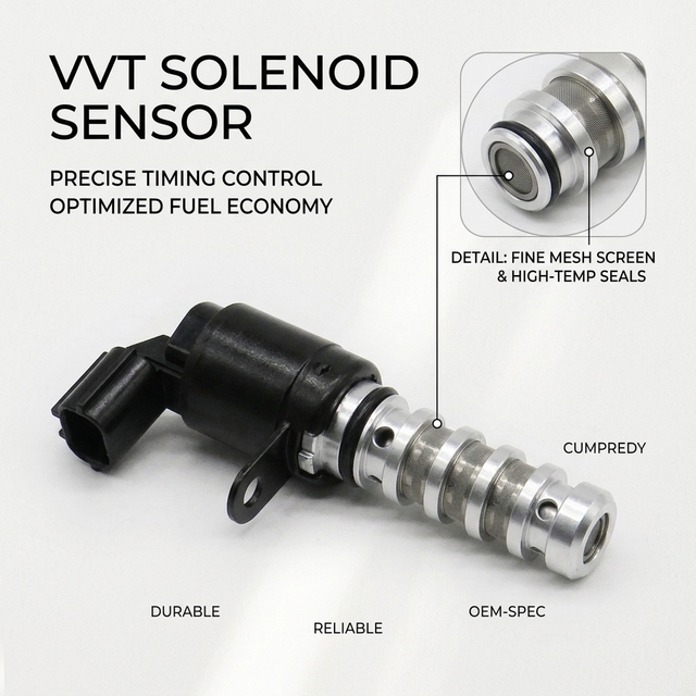 OE Quality Camshaft Timing Oil Control Valve VVT 24375 2G500 for Hyundai Kia G4FC G4KD Engine Replacement Part