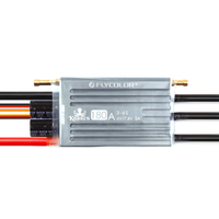 플라이컬러 크라켄 3-6S 40A-180A 플라스틱 ESC (6V/7.4V 5A BEC 포함) 48MHz 32비트 속도 컨트롤러 (RC 보트용)