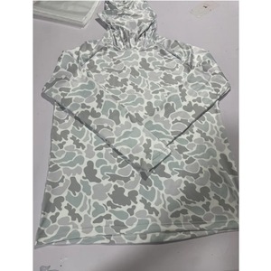 Men's Classic Camo Sublimation Printed Breathable Hiking & <b>Duck</b> Hunting Hoodie Shirts - Product Image 5
