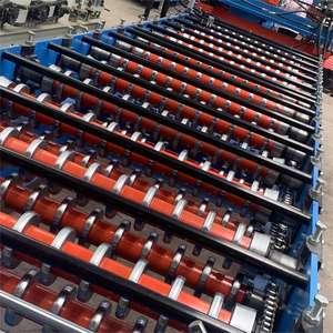 자동 골판지 웨이브 패널 금속 벽 플레이트 루핑 시트 골판지 롤 성형 기계 - Product Image 4