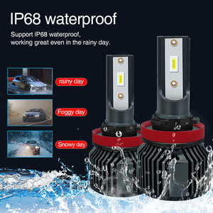 Farol <span class=keywords><strong>LED</strong></span> SFIDA R9 6000K 12V com Caixa Personalizada Plug & Play H4/H7/9005/9006/HB3 para Carros Antigos, Novo, Sem Problemas Elétricos - Product Image 2