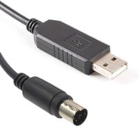 Cable Serial USB A Macho a Mini Din 8 Pines Macho RS232 RS485 de Alta Compatibilidad OEM/ODM con FTDI FT232RL para Depuración